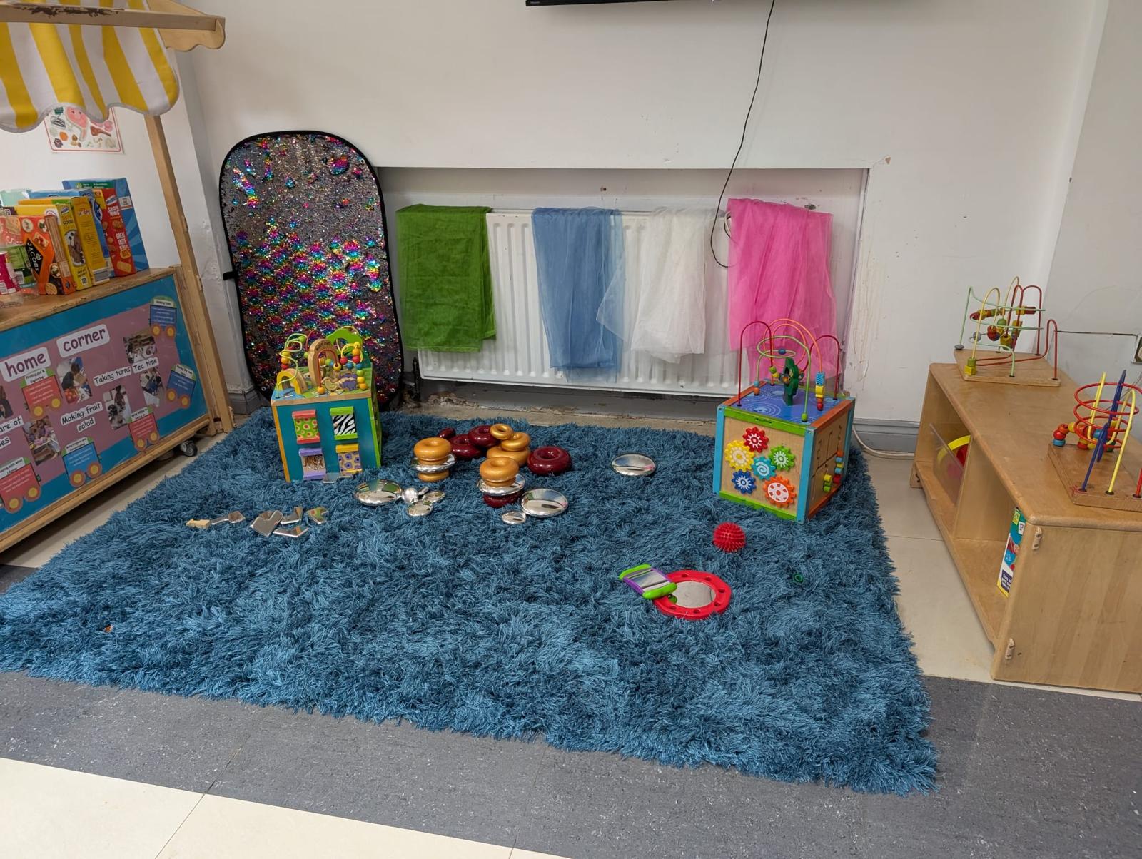 Sensory play area