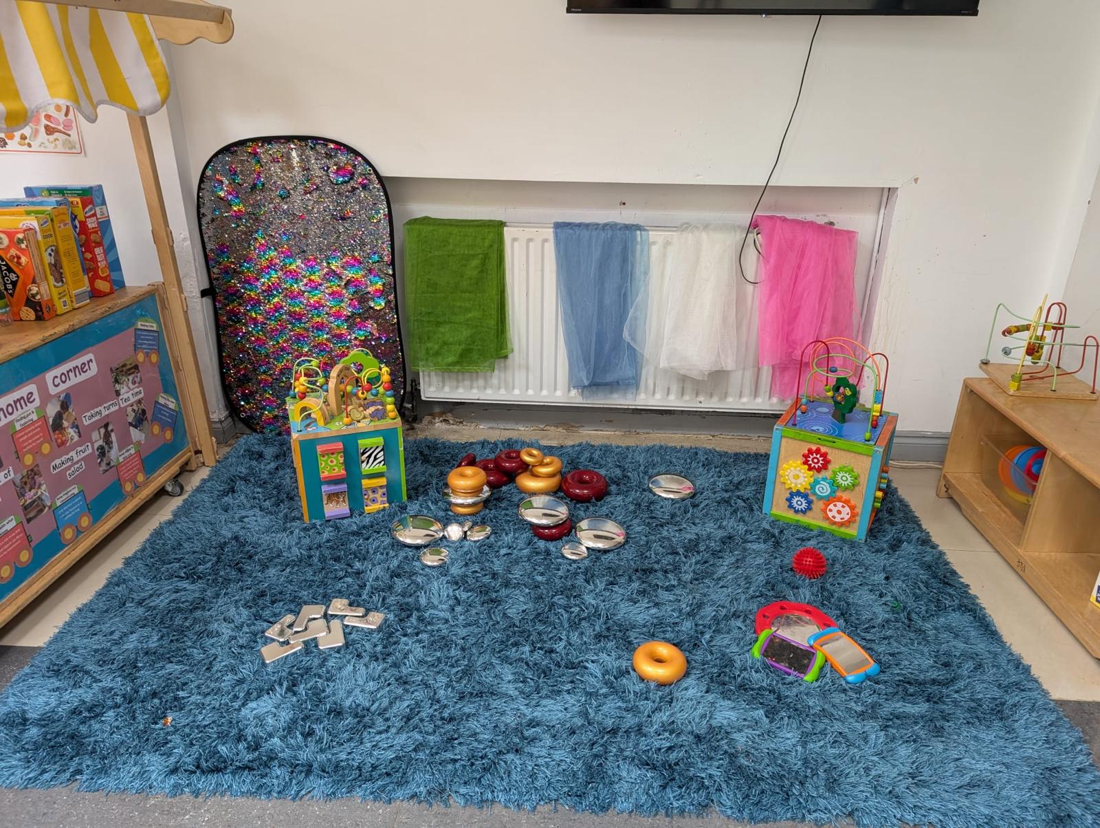 Sensory play area